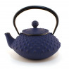 Japanese blue cast iron teapot. Iwachu. Kambin 0.3 lt