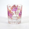 Bicchieri da whisky giapponesi, motivo floreale Sakura, SAKURA NO HANA