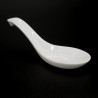 Cucchiaio giapponese in ceramica, bianco, SHIRO 1
