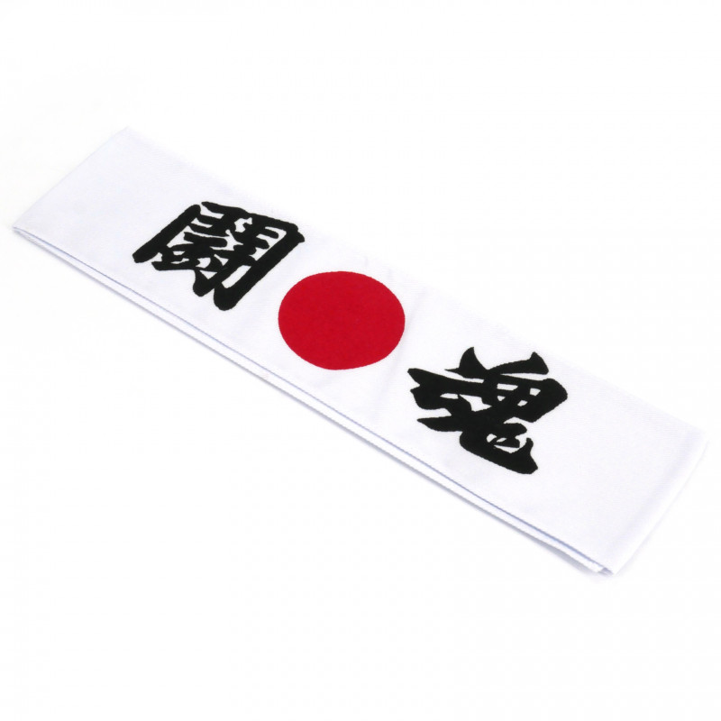 cinta de algodón japonés, HACHIMAKI TÔKON, espíritu de lucha