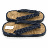 pair of Japanese sandals zori seagrass, IGETA