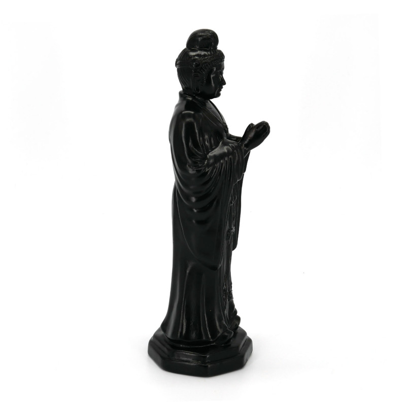 Estatuilla bosatsu japonesa en posición de oración, GEKKOBOSATSU, 30,5