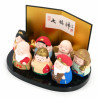 Set of 7 Japanese gods of happiness, SHICHIFUKUJIN