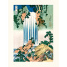 Xilografia giapponese, Hokusai Tramonto sul fiume Sumida