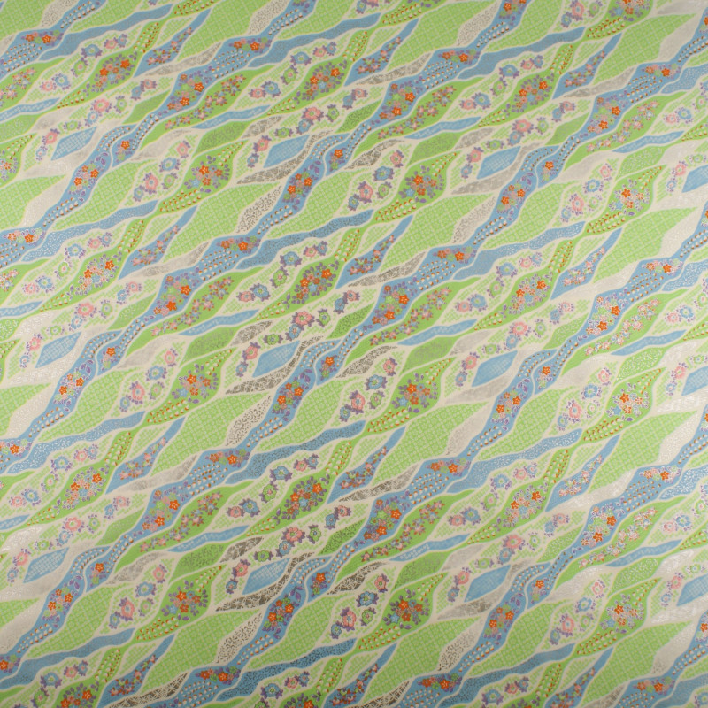 Japanese Washi paper Yuzen designed By Taniguchi Kyoto Japan 8043