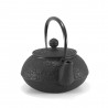 Japanese cast iron teapot. IWACHU. SAKURA black. 0.65lt