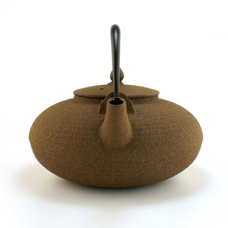 Tetera japonesa de hierro fundido - WAZUQU ITOME - 0,7lt - marrón
