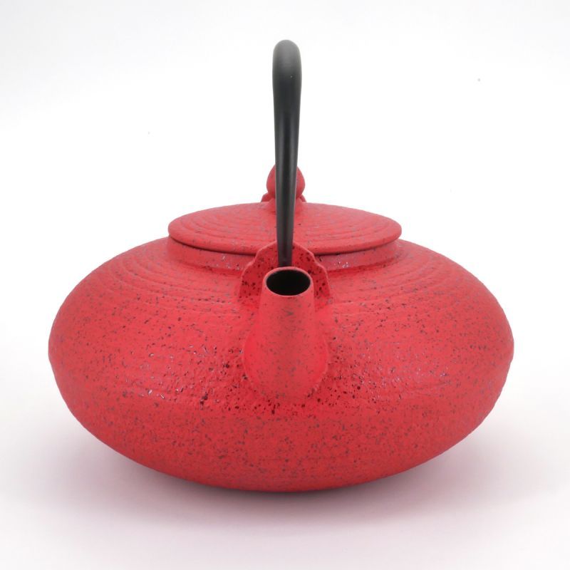 Tetera japonesa de hierro fundido - WAZUQU ITOME - 0,7lt - rojo