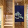 Japanese cotton Noren curtain, MATSU