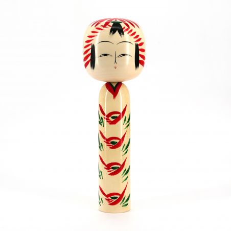 Bambola giapponese in legno Kokeshi - TOGATTA