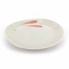 Kleine japanische weiße Keramikkaninchenplatte - USAGI