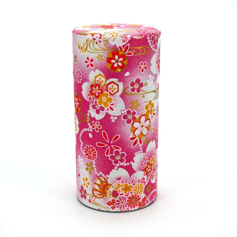 Caja de té rojo japonés en papel washi - HANATSUZUMI - 200gr