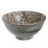 Tazón de sopa de cerámica japonesa - GREY SOSHUN