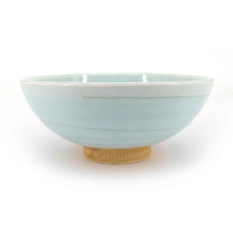 Pastel blue Japanese rice bowl - PASUTERU