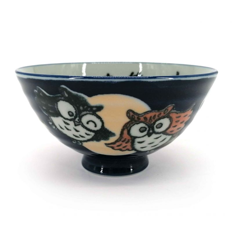 Japanese ceramic rice bowl - FUKURO