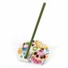 Porte encens japonais en porcelaine - CANDY - Douceur