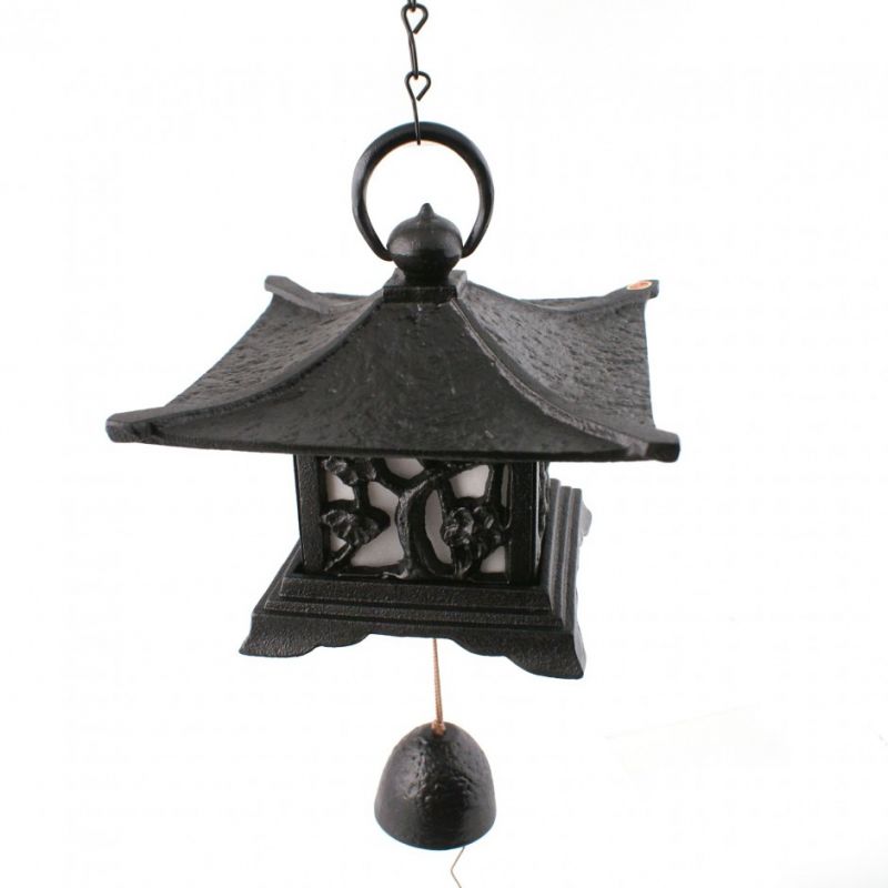 Japan cast iron wind bell, TAKEUME, House