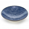 Japanese blue nami seigaiha bowl