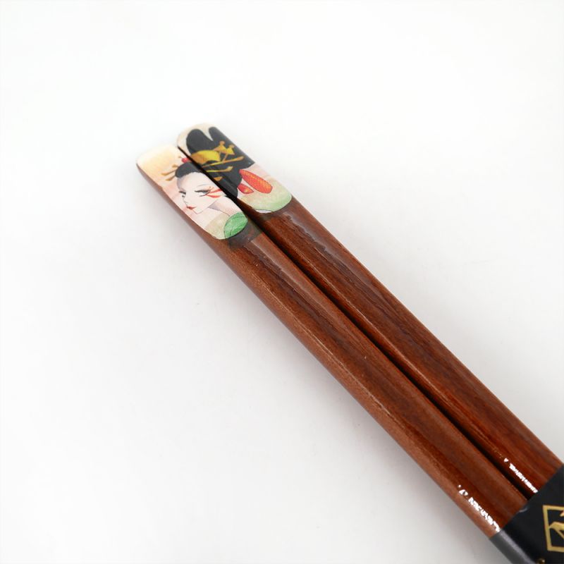 Paire de baguettes japonaises, geisha - TANAKA HASHITEN