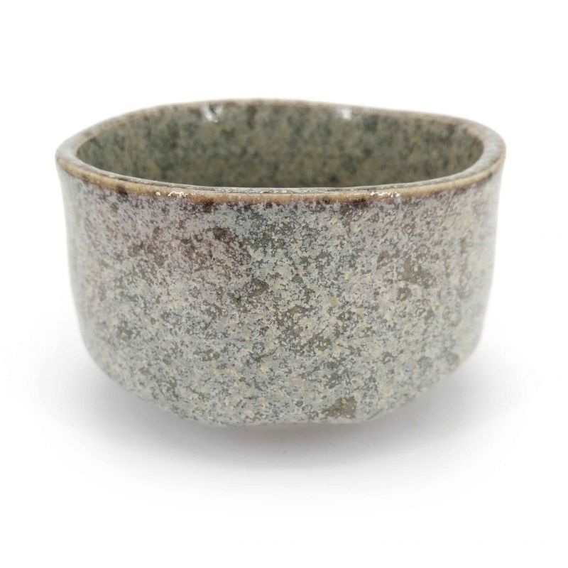 Black ceramic bowl for tea ceremony - SUTONGURE