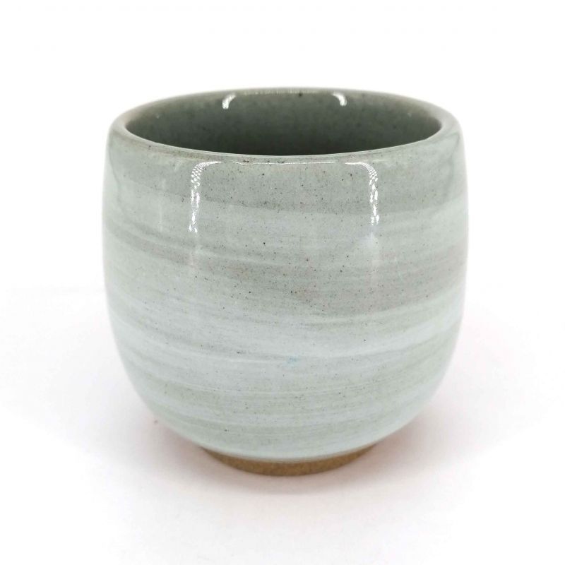 Taza de té de cerámica japonesa, gris - JIMINA