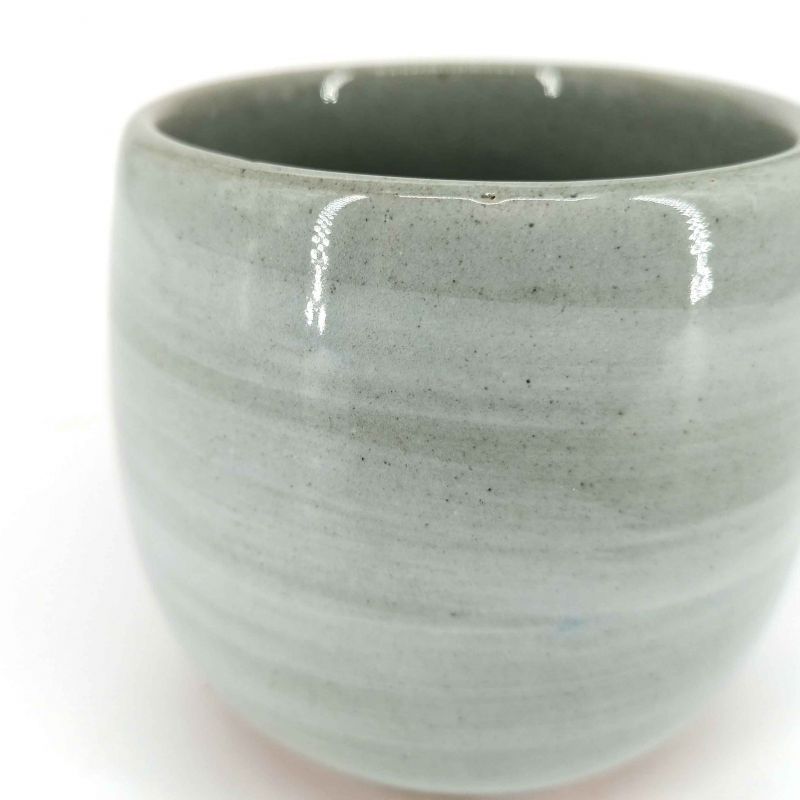 Japanische Keramik Teetasse, grau - JIMINA