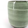 Tasse à thé japonaise en céramique, nuances de vert - NYUANSU