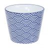 Japanischer blauer Keramikbecher - AOKAPPU