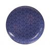 Japanische blaue Keramikplatte, Punktmuster - DOT MOYO