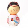 bambola giapponese, fatta di carta - okiagari, OMATSURI, donna