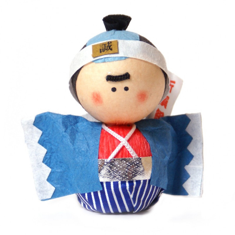 poupée japonaise okiagari doll SHINSENGUMI