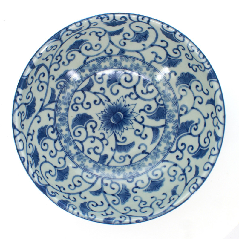 bowl for râmen or tsukemen blue