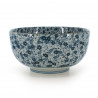 small-sized rice bowl blue BLUE FLOWER