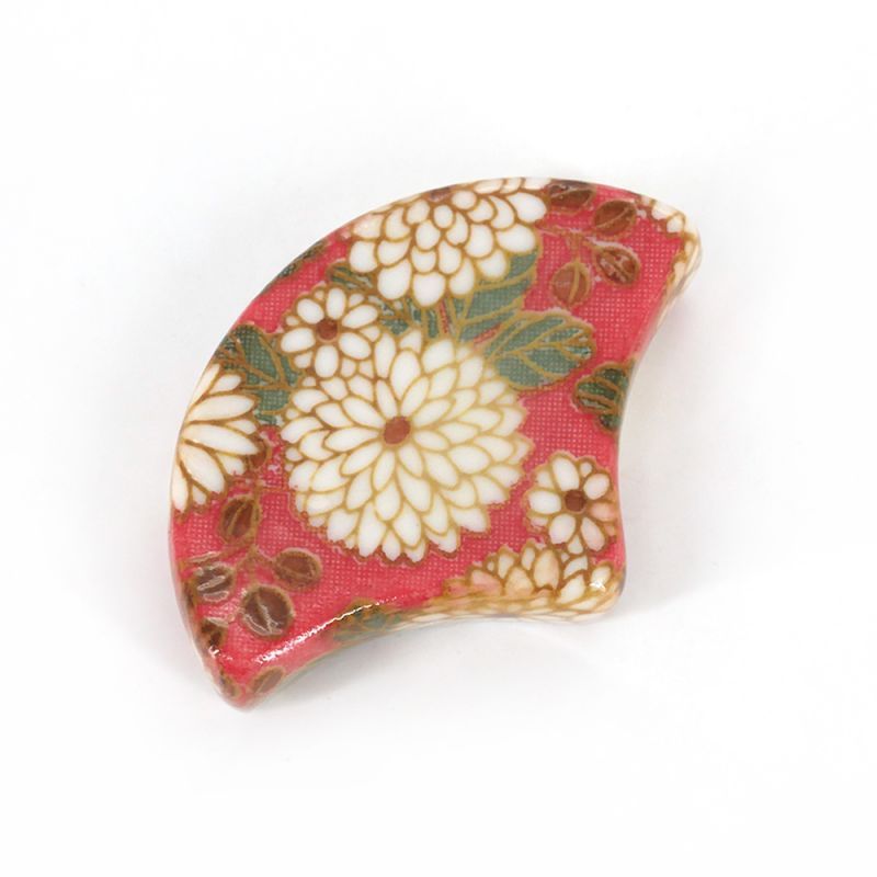 Poggia bacchette in ceramica giapponese - ITTAI - rosso