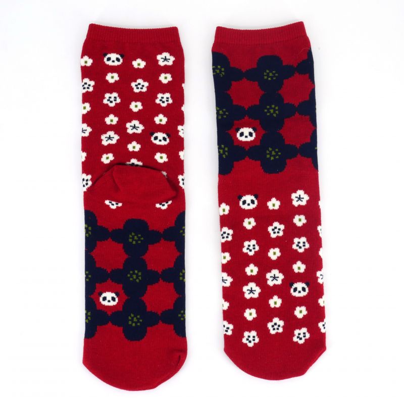 Japanese cotton tabi socks, HANAPANDA