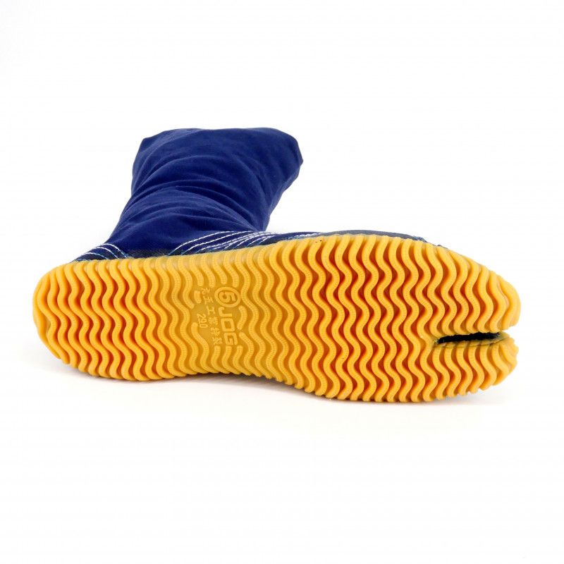 Pair of Jikatabi shoes, MARUGO Jog Jika, navy blue