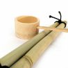Bambù Temizu rituale di mestolo giapponese, TEMIZU YA