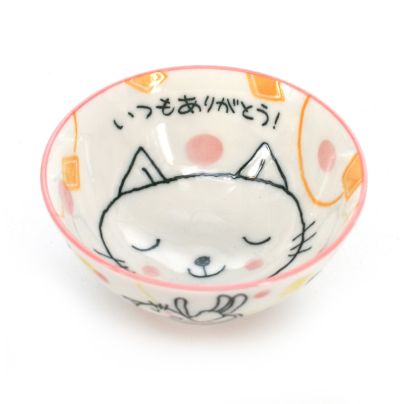 bol de thé japonais pour enfants images chats ITSUMO ARIGATÔ