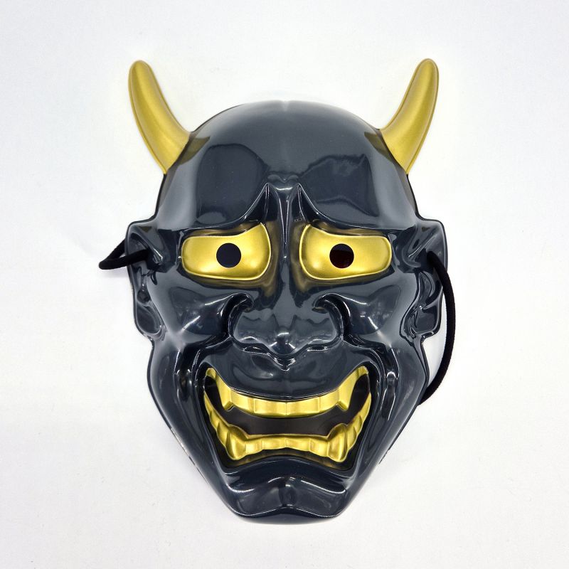 Masque nô, HANNYA noir, le démon vengeur