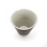 Japanese ceramic cup, black horizontal line, OBIKOKASAN