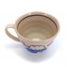 Japanese ceramic mug Mount Fuji blue - FUJISAN