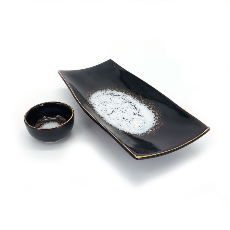Set di piattini in ceramica giapponese, MARUCHIYOGUCHI