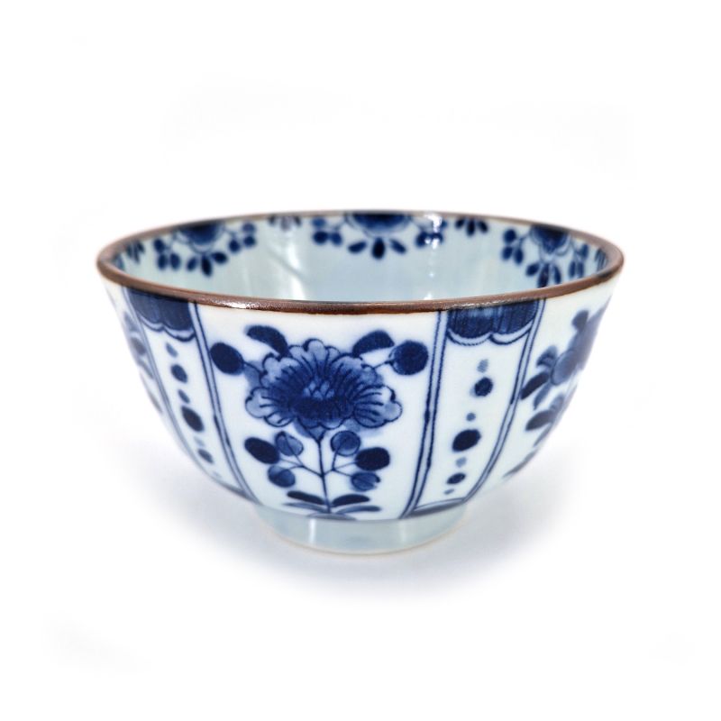 Set de 2 bols bleus japonais en céramique - KISSHO AIZOME KOBO