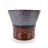 Juego de 5 tazas de té de cerámica japonesa - TENMOKU 2