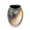 Vase japonais en céramique à fleurs doré - KOGANE NO HANA