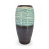 Gran jarrón de cerámica japonés - VIDRO