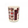 Japanese Daruma Sushi tea cup, good luck - KOUN O