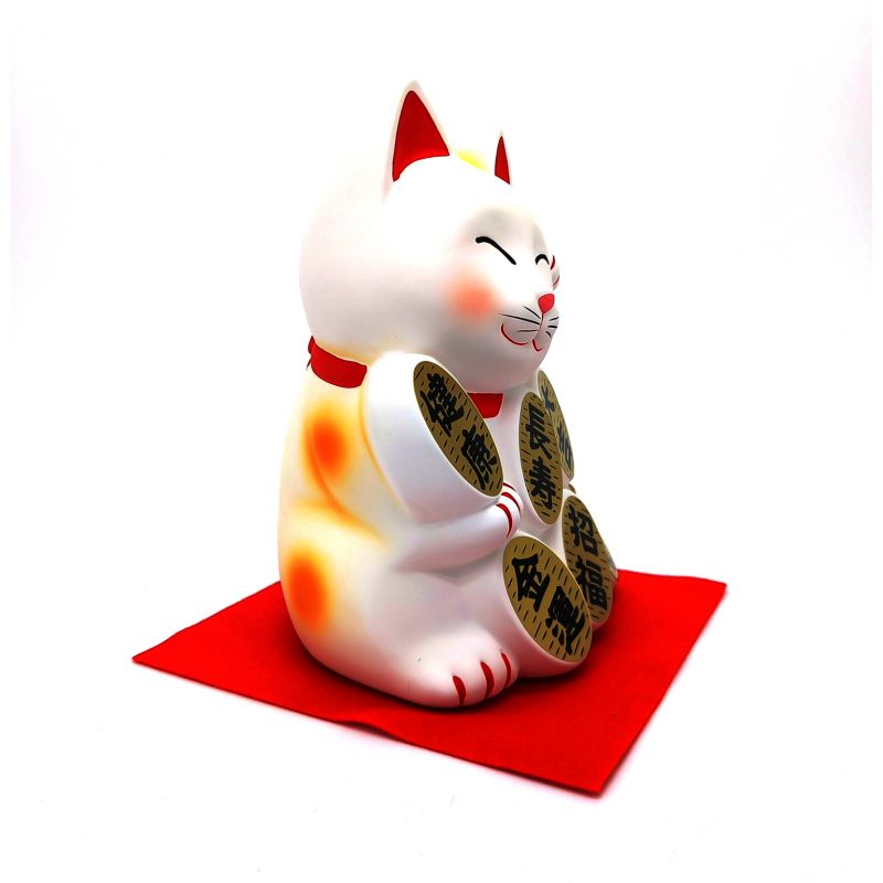 Katze Maneki Neko Japanisches Glückssparschwein, KOUN OMAMORI