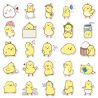 Lote de 50 pegatinas japonesas, Kawaii Canary Stickers-KANARIA