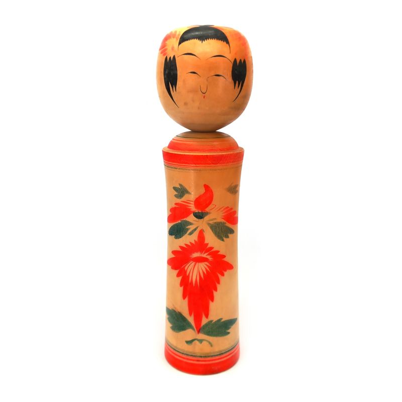 Japanische Holzpuppe, KOKESHI VINTAGE, 45cm